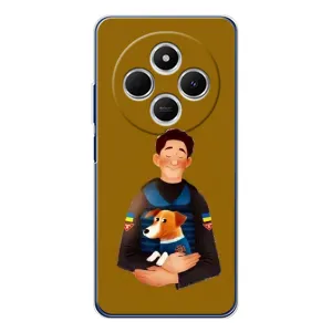 Чохли з картинкою собаки Патрон для Xiaomi Poco C75 (AlphaPrint) (ЗСУ Патрон)