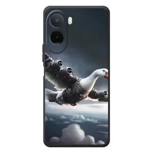 Чехол с мемом Тралалело тралала на Xiaomi Poco C81 Pro (Бомбардини гусини)