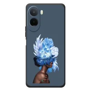 Чехлы (ART) Цветы на Xiaomi Poco C81 Pro (VPrint) (Квіти на голові)