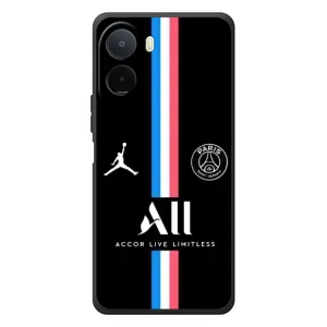 Чохли PSG для Xiaomi Poco C81 Pro (AlphaPrint) (футболка ПСЖ)