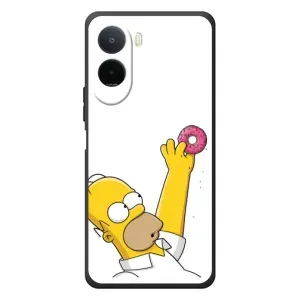 Чjхол з Сімпсонами для Xiaomi Poco C81 Pro (VPrint) (Гомер з пончиком)