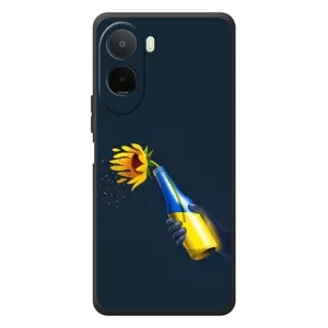 Чохол для Патріота України Xiaomi Poco C81 Pro - (AlphaPrint) (Коктель молотова)