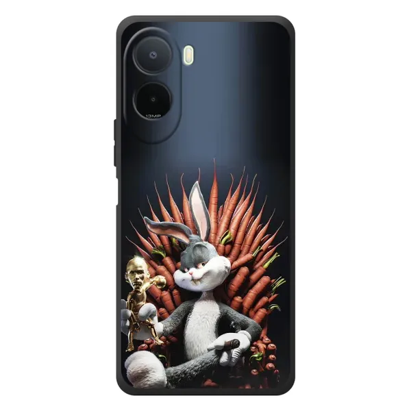 Чохол з принтом «Король Кролик» для Xiaomi Poco C81 Pro