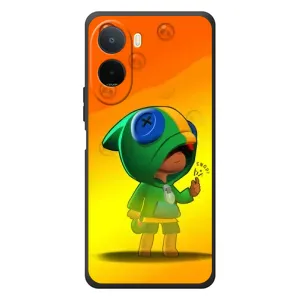 Чехол для Xiaomi Poco C81 Pro Бравл Старс (VPrint) (Мальчик Леон)