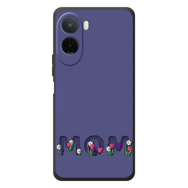 Чохол з принтом «Мама в квітах» для Xiaomi Poco C81 Pro