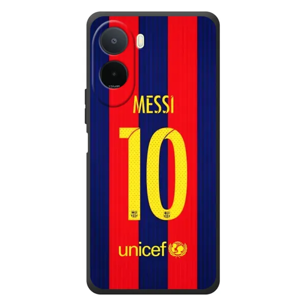 Чохол з принтом «Messi Barca 10» для Xiaomi Poco C81 Pro Чохол з принтом «Messi Barca 10» для Xiaomi Poco C81 Pro