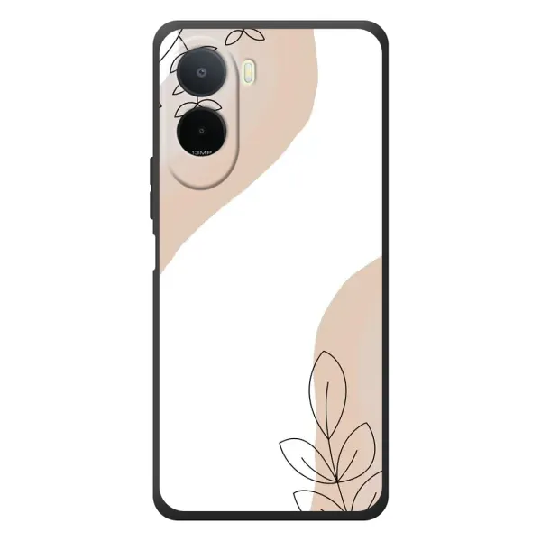 Чохол з принтом «Нюдова гілочка абстракція» для Xiaomi Poco C81 Pro Чохол з принтом «Нюдова гілочка абстракція» для Xiaomi Poco C81 Pro