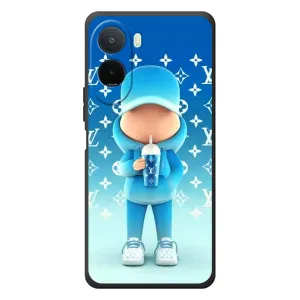 Крутые Чехлы Луи Виттон для Xiaomi Poco C81 Pro (AlphaPrint) (Парень LV)