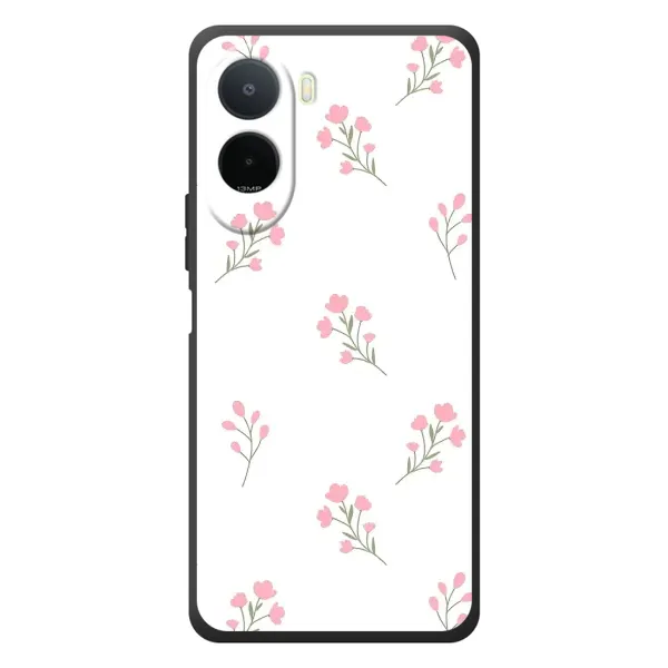 Чохол з принтом «Рожеві квіти» для Xiaomi Poco C81 Pro