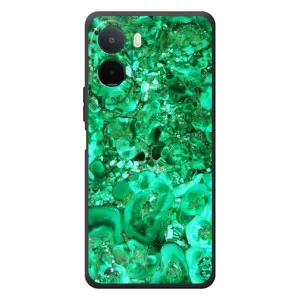 Мраморний чехол на Xiaomi Poco C81 Pro (VPrint) (Салатовий Мрамор)