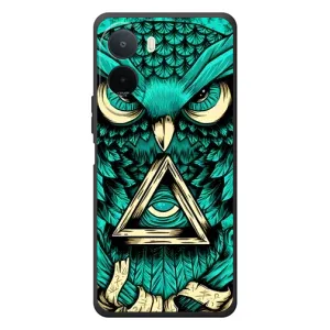 Чохол з пташками на Xiaomi Poco C81 Pro (VPrint) (Сова з оком)