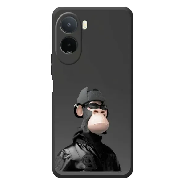 Чохол з принтом «стильна мавпа NFT» для Xiaomi Poco C81 Pro