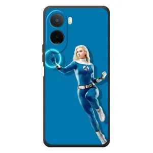 Чохол з принтом Фантастична четвірка для Xiaomi Poco C81 Pro (Сью Сторм політ)