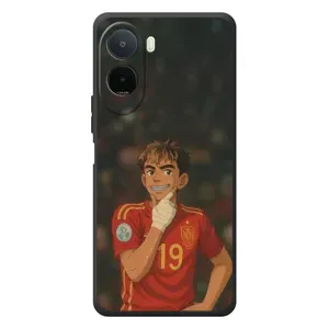 Чохол з футболістом Ламін Ямаль Xiaomi Poco C81 Pro (Ямаль аніме)