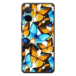 Чохол з принтом для Сяомі Поко С81 Про - (Прикольні) (AlphaPrint) (Яскраві метелики)