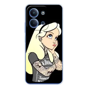 Чохол з друком для Xiaomi Poco C85 - (Мода) (AlphaPrint) (Дівчина в тату)