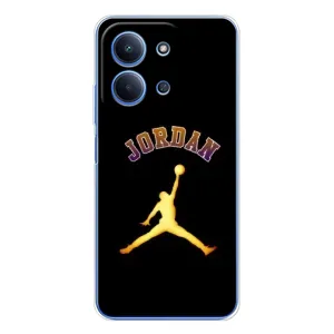 Чехлы для Xiaomi Poco C85 - с картинкой JORDAN (AlphaPrint) (Jordan Gold)