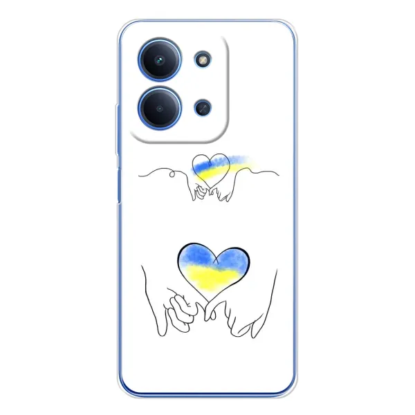 Чохол з принтом «Мир Україні» для Xiaomi Poco C85
