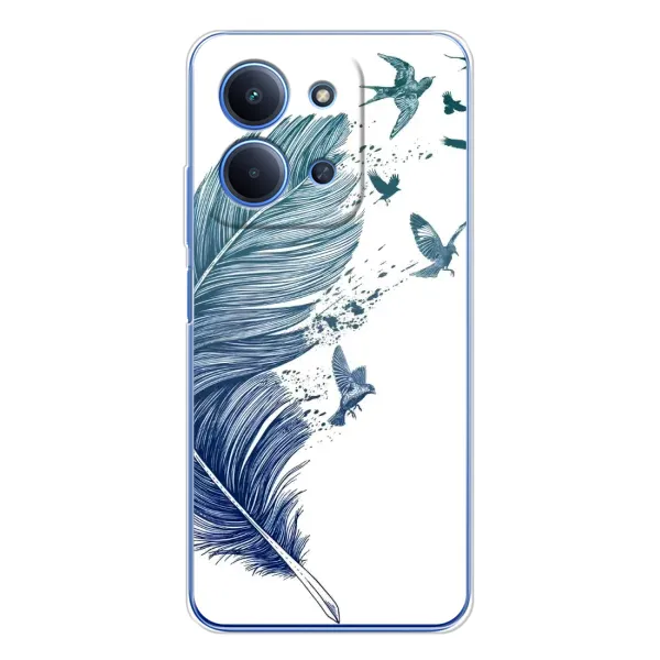 Чохол з принтом «Перо» для Xiaomi Poco C85 Чохол з принтом «Перо» для Xiaomi Poco C85