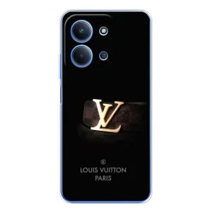 Чехлы Луи Витон для Xiaomi Poco C85 (AlphaPrint - LOUIS VUITTON) (ремешок LV)