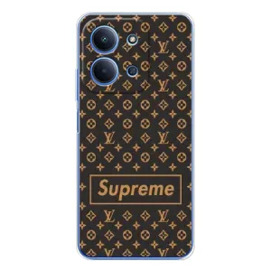 Чеохол для Xiaomi Poco C85 з картинкою Supreme (AlphaPrint) (Supreme LV)