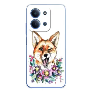 Чохли з картинкою Лисичка для Xiaomi Poco C85 (VPrint) (Весела лисичка)