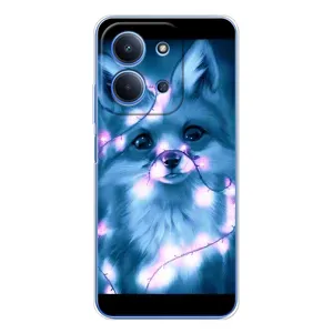 Чохли з картинкою Лисичка для Xiaomi Poco C85 (VPrint) (Яскрава лисичка)