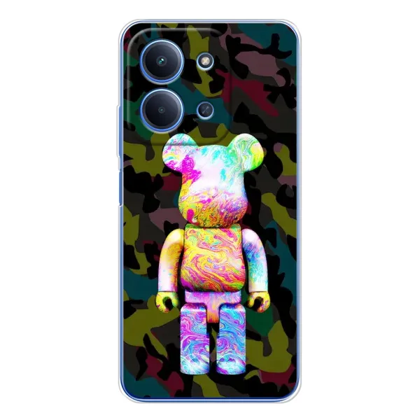 Чохол з принтом «Яскравий Bearbrick» для Xiaomi Poco C85