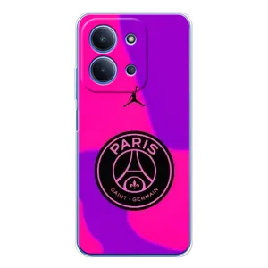 Чохли PSG для Xiaomi Poco C85 (AlphaPrint) (яскравий ПСЖ)