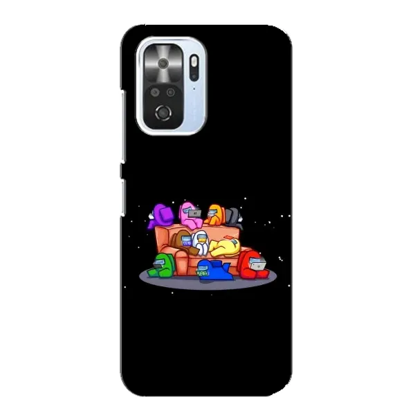 Чехол с принтом «Амонг-ас» для Xiaomi POCO F3 Чехол с принтом «Амонг-ас» для Xiaomi POCO F3