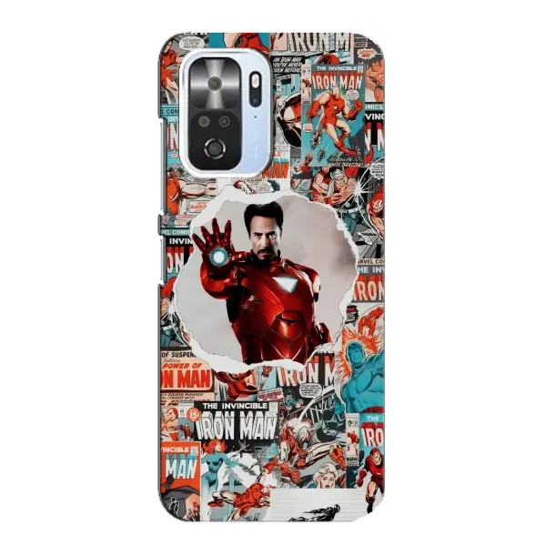 Чехол с принтом «Айронмен» для Xiaomi POCO F3 Чехол с принтом «Айронмен» для Xiaomi POCO F3