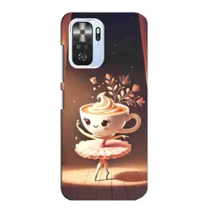 Чехол с мемом Тралалело тралала на Xiaomi POCO F3 (Балерина капучина)