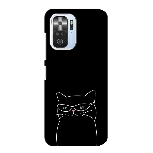 Чехол с принтом «Равнодушный кот» для Xiaomi POCO F3