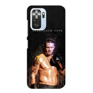 Чехол с картинкой Александр Усик для Xiaomi POCO F3 (Боксер Александр Усик)