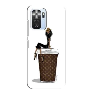 Чохли Луі Вітон для Xiaomi POCO F3 (AlphaPrint - LOUIS VUITTON) (кава LOUIS VUITTON)