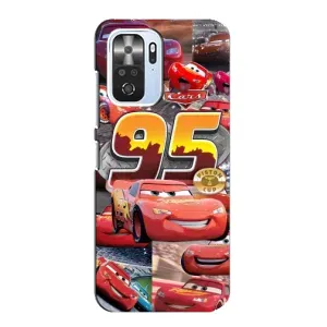 Силіконовий чохол Маквін для Xiaomi POCO F3 (Колаж Блискавка Маквін)