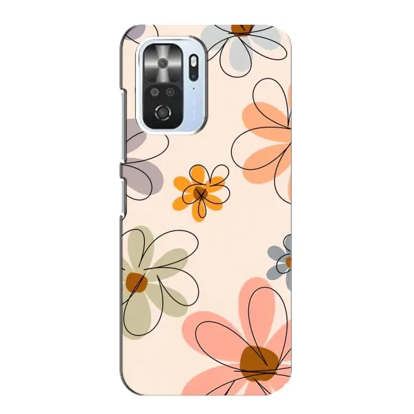 Чехол с принтом «Разноцветные цветы» для Xiaomi POCO F3