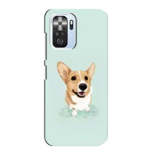 Чехлы с собаками для Xiaomi POCO F3 (VPrint) (Корги)