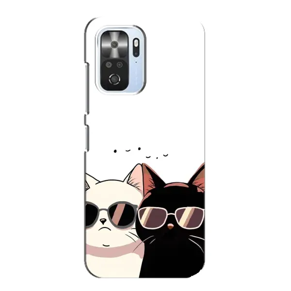 Чехол с принтом «Коты в очках» для Xiaomi POCO F3