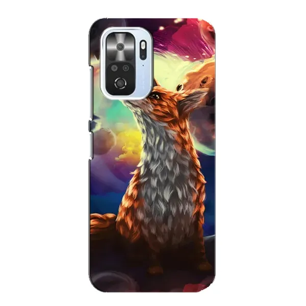 Чехол с принтом «Лисица в космосе» для Xiaomi POCO F3 Чехол с принтом «Лисица в космосе» для Xiaomi POCO F3