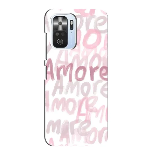 Чохол з принтом «Аморе любов» для Xiaomi POCO F3 Чохол з принтом «Аморе любов» для Xiaomi POCO F3