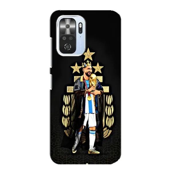Чохол з принтом «Мессі Король» для Xiaomi POCO F3