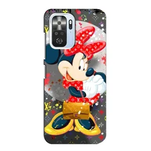 Чехол Disney Mouse Xiaomi POCO F3 (PREMIUMPrint) (Minni с бантиком)