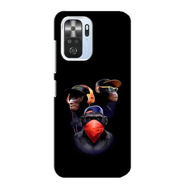 Чехол с принтом «Три обезьяны» для Xiaomi POCO F3 Чехол с принтом «Три обезьяны» для Xiaomi POCO F3