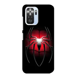 Чехол с человеком пауком для Xiaomi POCO F3 - (AlphaPrint) (Паук марвел)