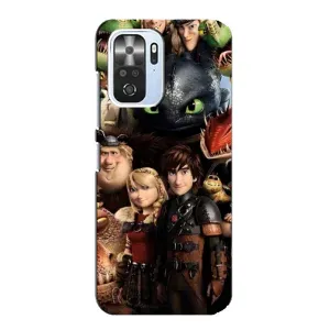 Чохол як приборкати дракона на Xiaomi POCO F3 (Персонажі дракона)