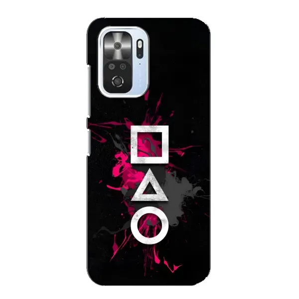 Чохол з принтом «Символи Гра кальмара» для Xiaomi POCO F3 Чохол з принтом «Символи Гра кальмара» для Xiaomi POCO F3