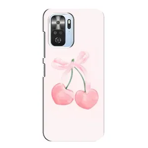 Чохол з розовим принтом для Xiaomi POCO F3 (Рожеві вишні)