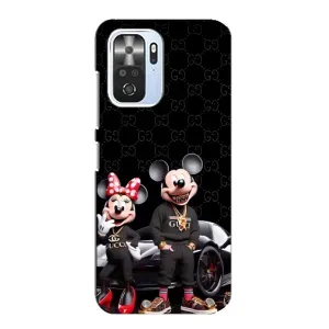 Чехол Disney Mouse Xiaomi POCO F3 (PREMIUMPrint) (Семья Маусов)