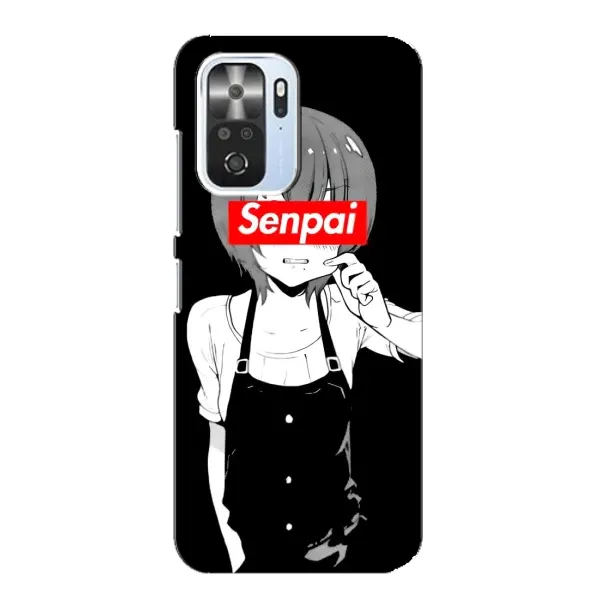 Чехол с принтом «Senpai» для Xiaomi POCO F3